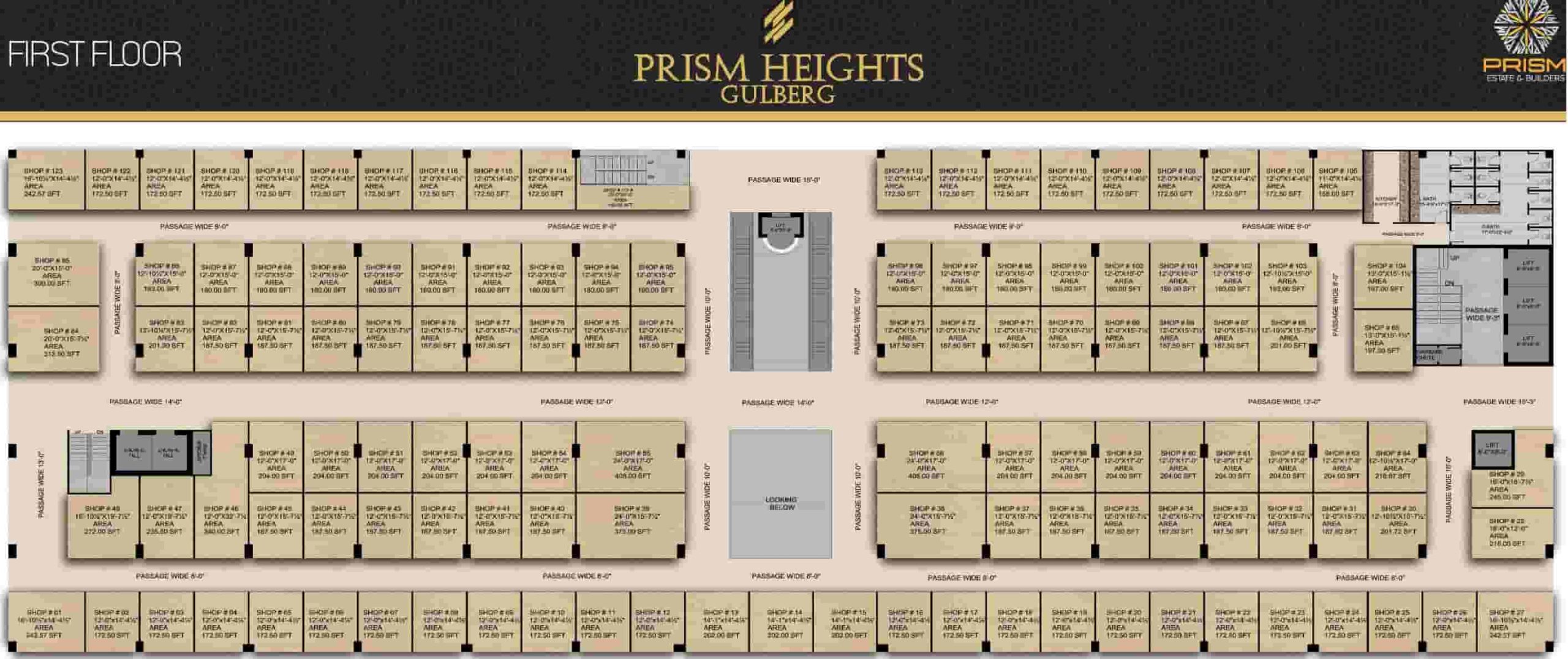 Prism Heights 1st Floor Plan