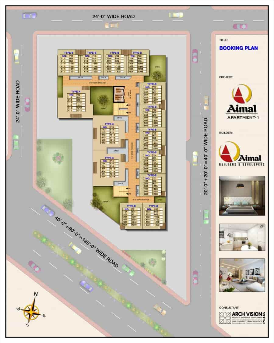Aimal Tower Karachi Floor Plan 2